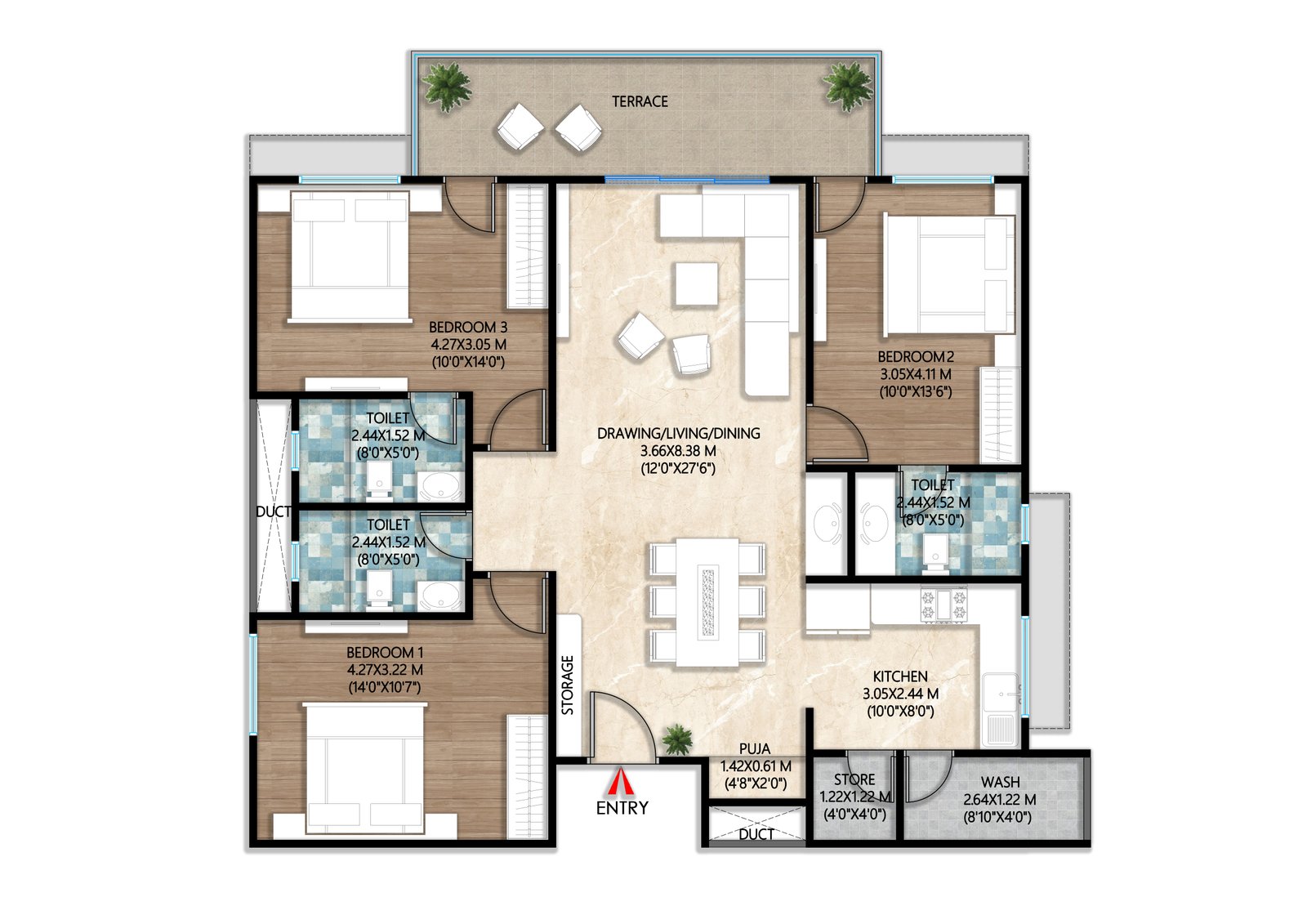 Amogh Tower - Unit Plan